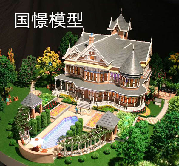 临夏县建筑模型